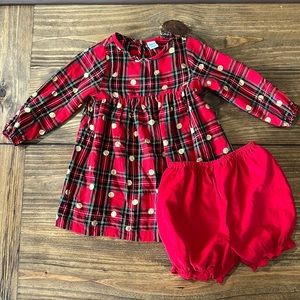 🎁 Plaid Winter Dress🎄 18-24 months.